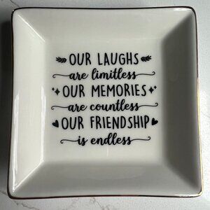 Ceramic Dish With Inspiration